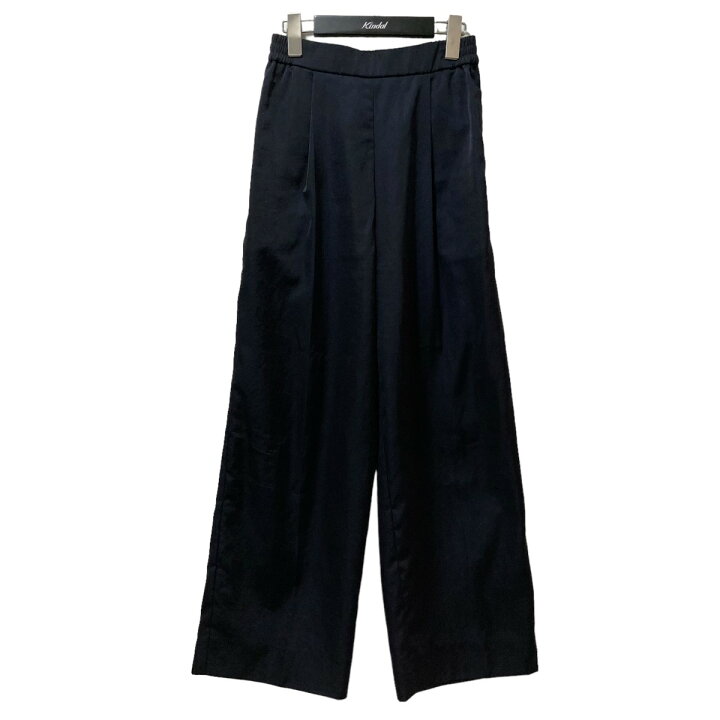 楽天市場】【中古】yori サテンセンタープレスワイドパンツ YR2222  