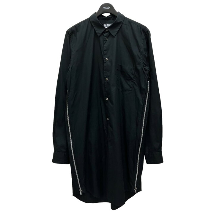 楽天市場】【中古】BLACK COMME des GARCONSサイドジップロングシャツ 