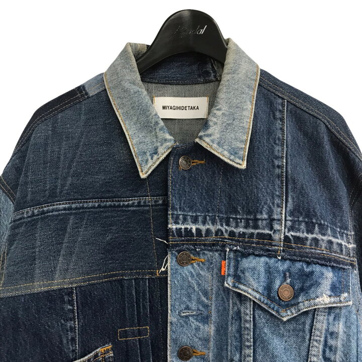 楽天市場】【中古】MIYAGIHIDETAKA Remake DENIM JACKET リメイク 