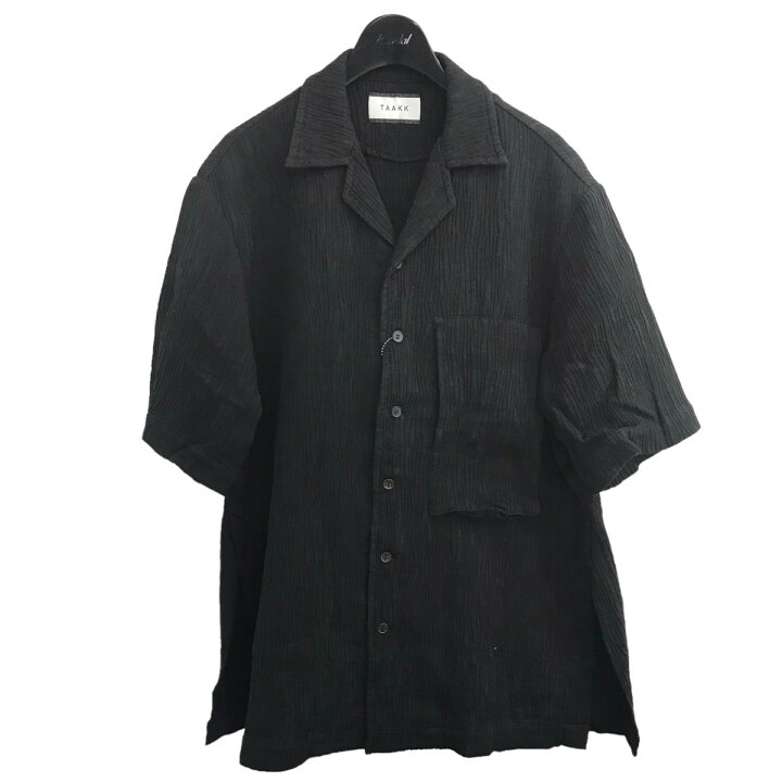 楽天市場】【中古】TAAKK 23SS OPEN COLLAR SHIRTS ジャガード 