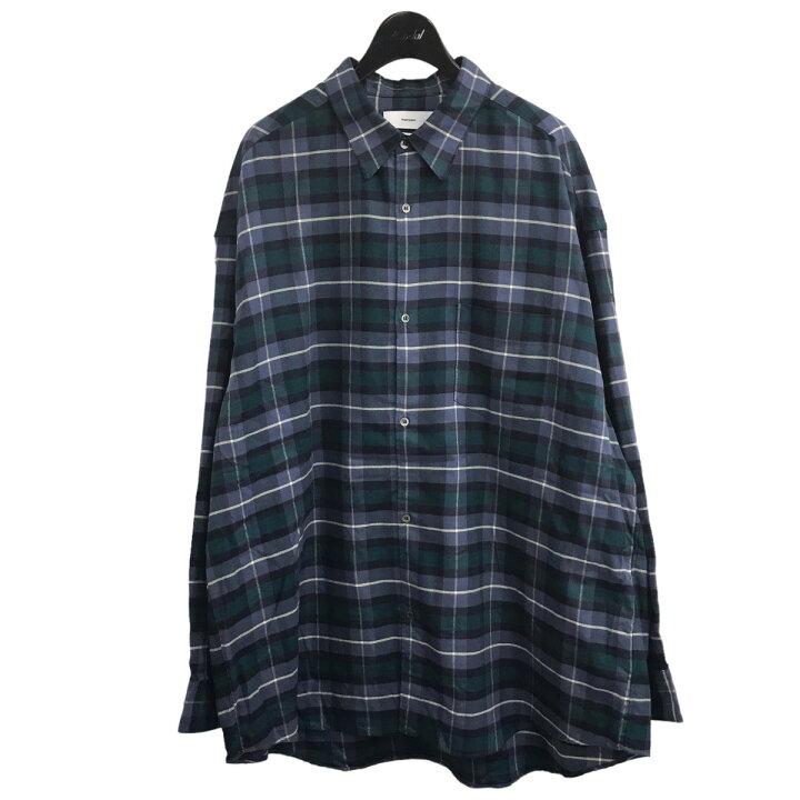 楽天市場】【中古】Graphpaper 23AW Check Flannel Oversized Regular 