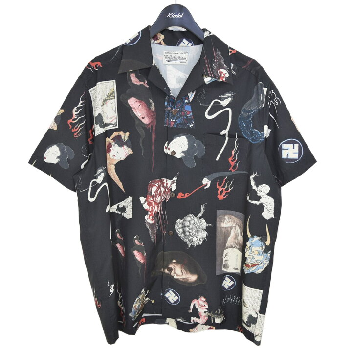 楽天市場】【中古】WACKO MARIA 妖怪柄 アロハシャツ お化け 2019SS 