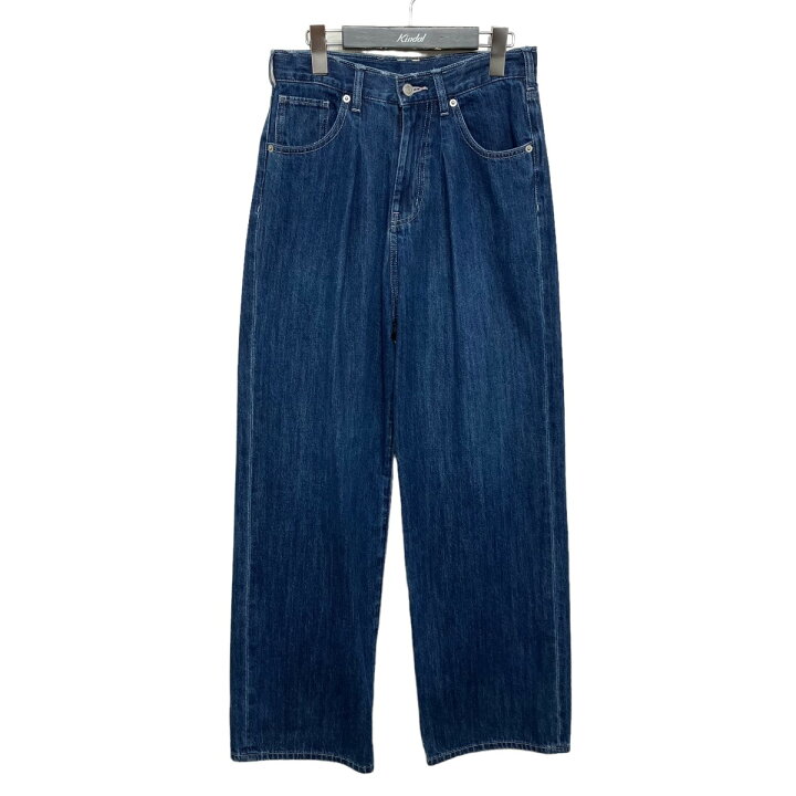 楽天市場】【中古】cafune ワイドデニムパンツ インディゴ サイズ：36  