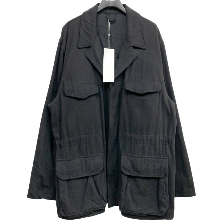 comoli 24SS シルクネップミリタリージャケット 