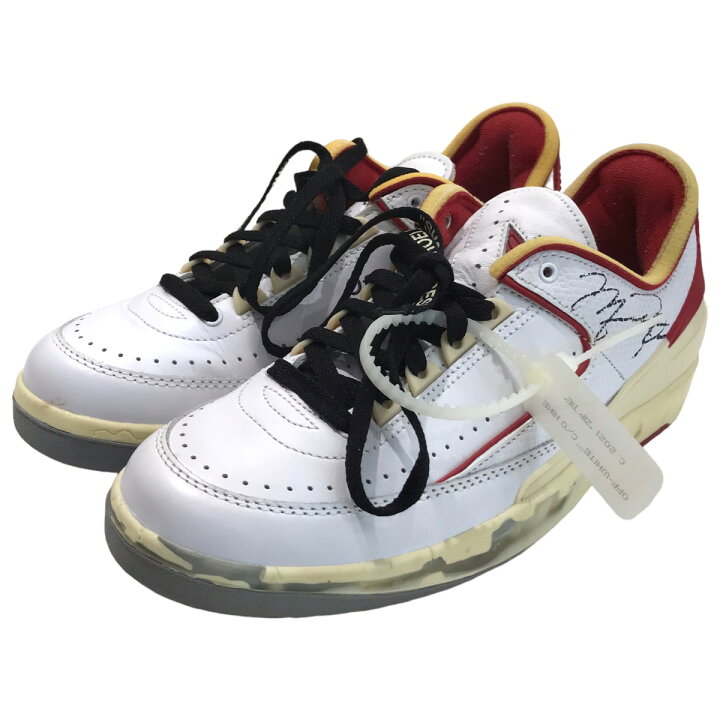 楽天市場】【中古】NIKE×OFFWHITE「Air Jordan 2 Low White and  