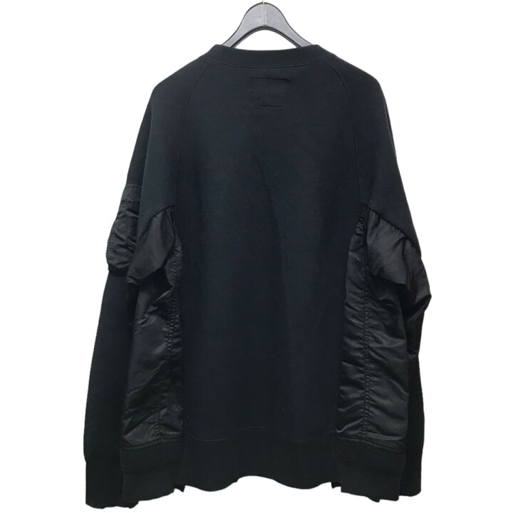 楽天市場】【中古】sacai 「Sponge Sweat × MA-1 Pullover」 スポンジ 