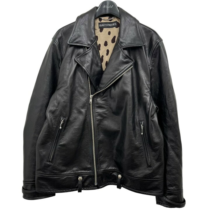 楽天市場】【中古】WACKO MARIA2024SS DOUBLE RIDERS LEATHER JACKET 