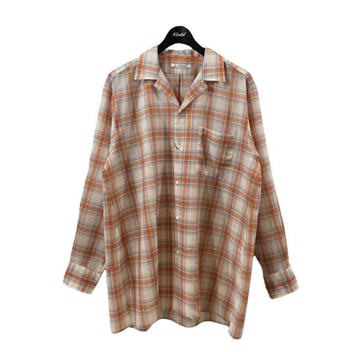 楽天市場】【中古】MAATEE＆SONS 24SS WOOL ONE PIECE COLLAR SHIRTS  