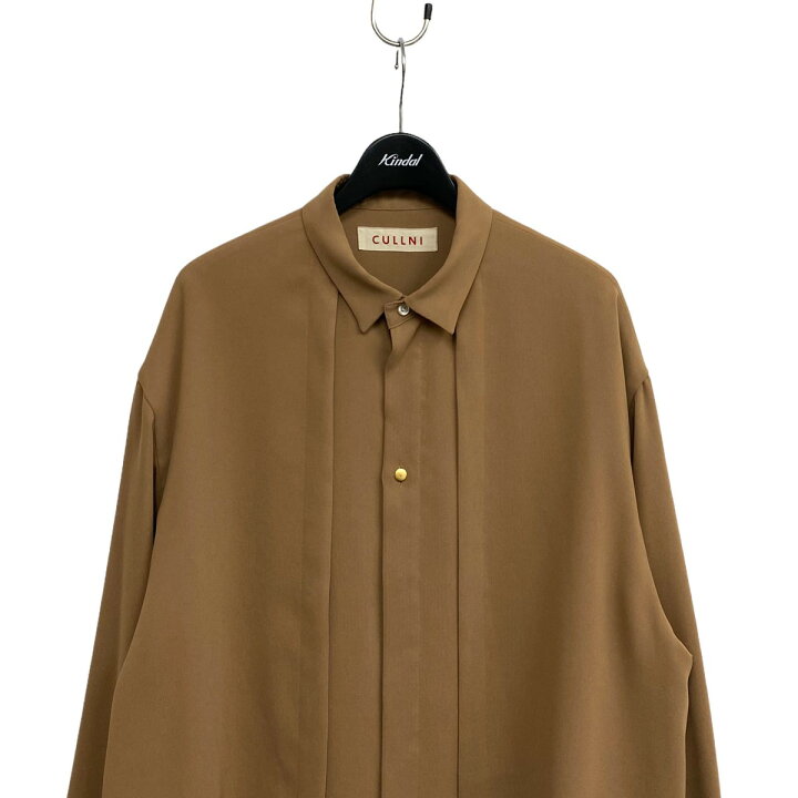 楽天市場】【中古】CULLNI 20AW レイヤードダブルクロスシャツ 