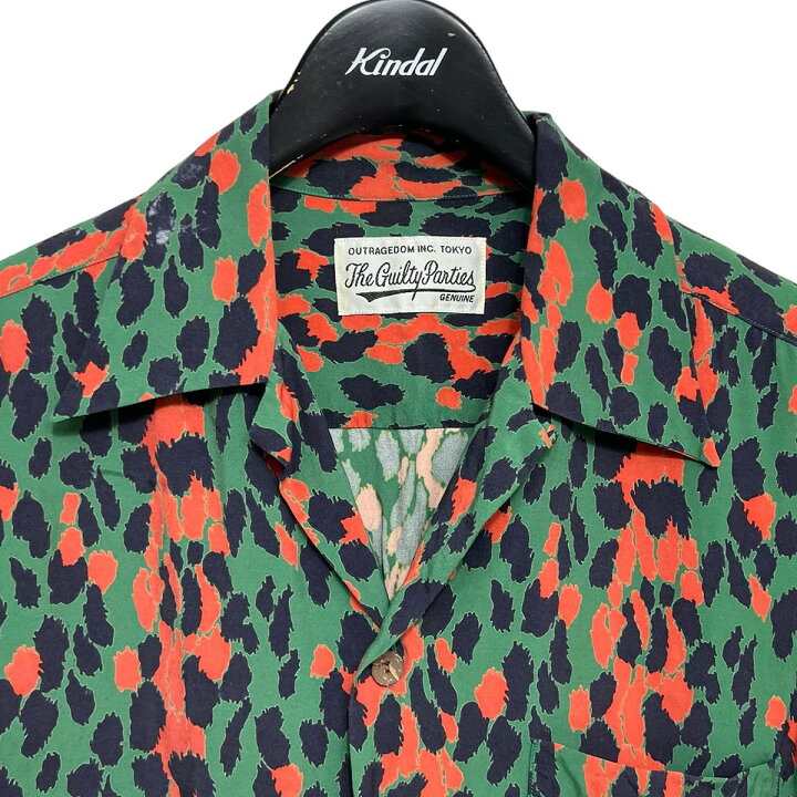 楽天市場】【中古】WACKO MARIA LEOPARD HAWAIIAN SHIRT レオパード柄 