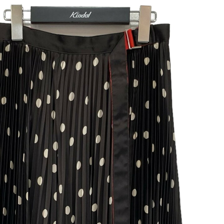 楽天市場】【中古】sacai プリーツドットラップスカート 22-06099 