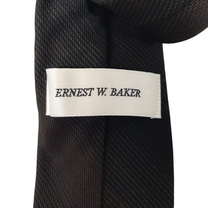 楽天市場】【中古】ERNEST W．BAKER ネクタイ ブラウン 【200624 