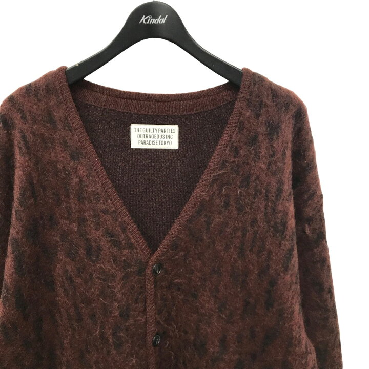楽天市場】【中古】WACKO MARIALEOPARD HEAVY MOHAIR CARDIGAN モヘア 