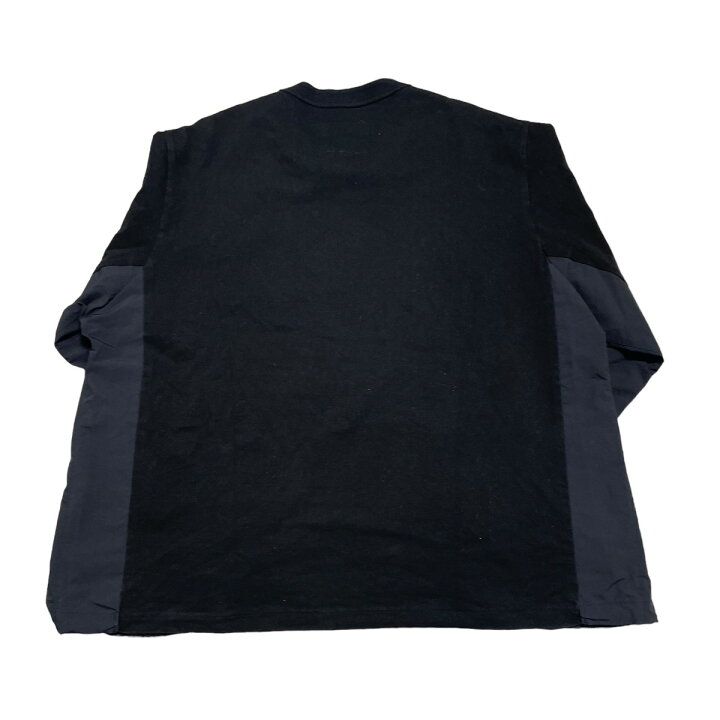 楽天市場】【中古】sacai Cotton Jersey L／S T-Shirt 切替長袖Tシャツ 