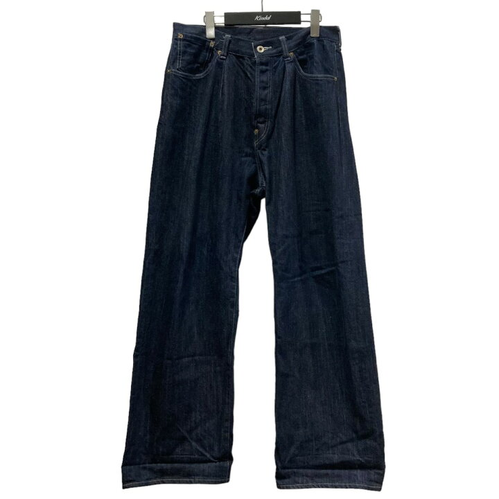 楽天市場】【中古】refomed RIGHT HANDED DENIM PANTS タックデニム 