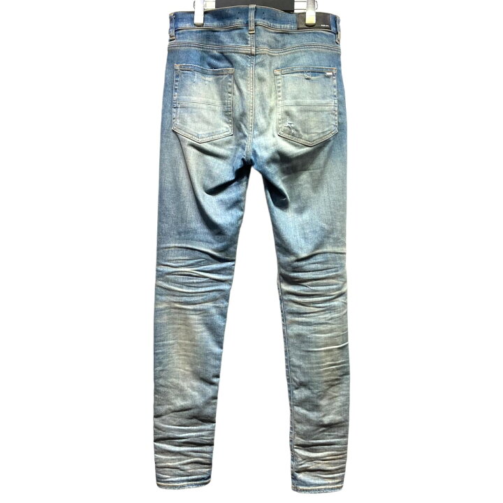 楽天市場】【中古】AMIRIダメージ加工 スキニーデニムパンツ  