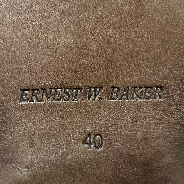 楽天市場】【中古】ERNEST W．BAKER ヒールブーツ ブラック サイズ：40 