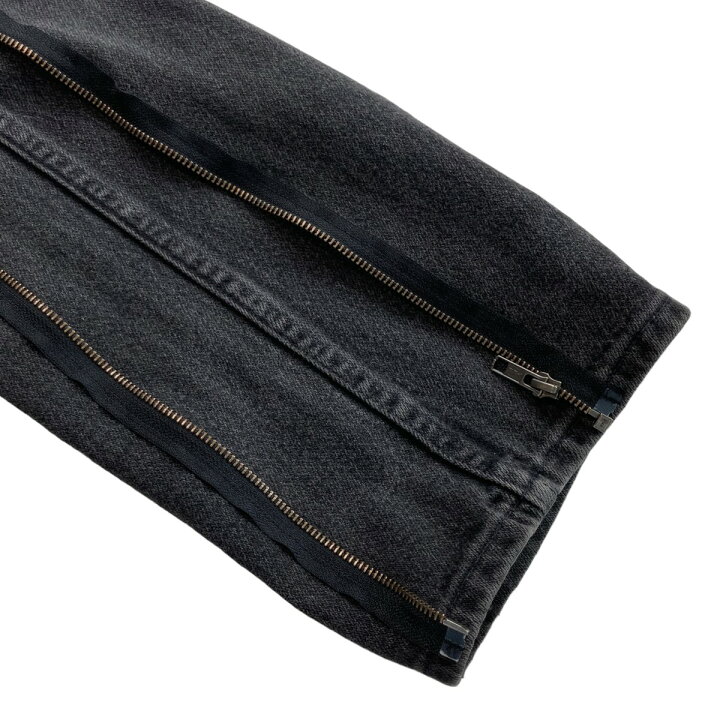 楽天市場】【中古】MAISON EUREKA ワイドデニムパンツ ブラック サイズ 