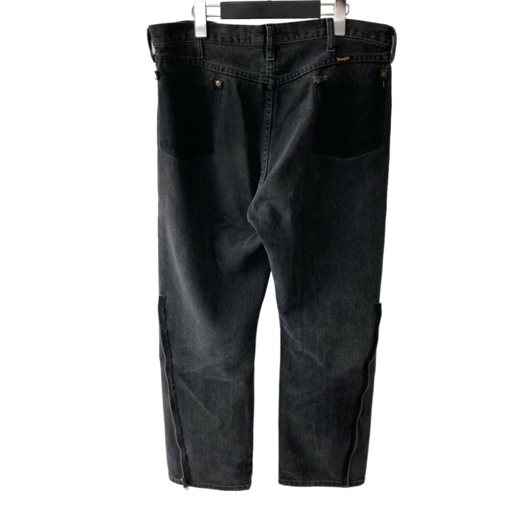 楽天市場】【中古】MAISON EUREKAワイドデニムパンツ ブラック サイズ  