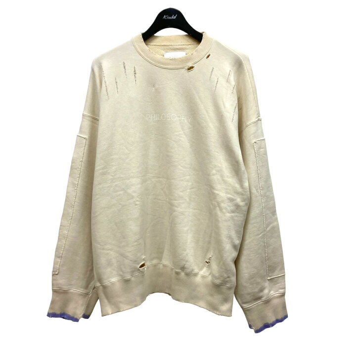 楽天市場】【中古】stein OVERSIZED REBUILD SWEAT LS ダメージ加工 