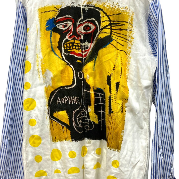 楽天市場】【中古】COMME des GARCONS SHIRT×JEAN-MICHEL BASQUIAT 