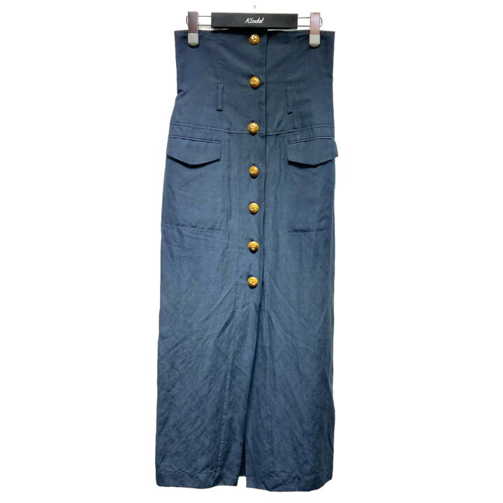 楽天市場】【中古】mame kurogouchiSilk Hemp High Waist Skirt シルク  