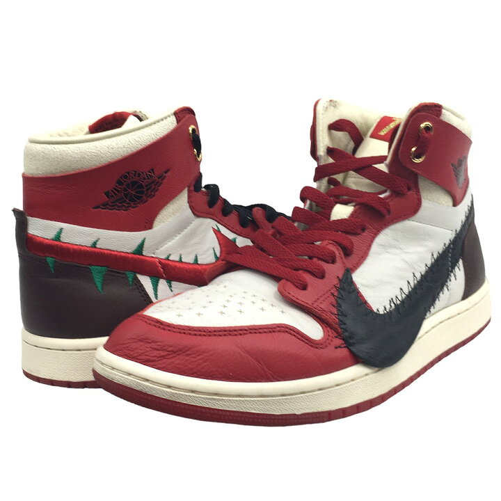 楽天市場】【中古】Teyana Taylor×NIKE WMNS Air Jordan 1 High Zoom 