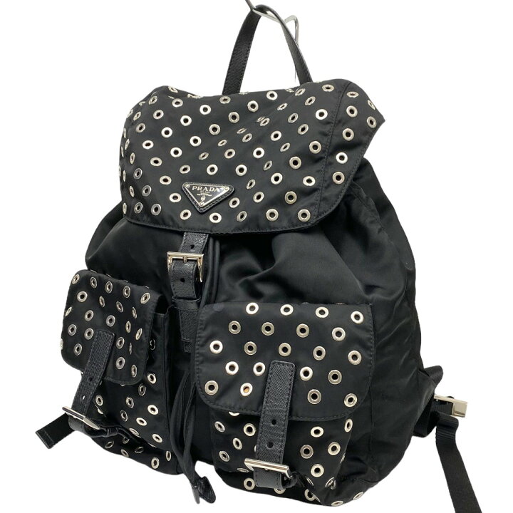 楽天市場】【中古】PRADA パンチンググロメットNYLONナイロンバック 
