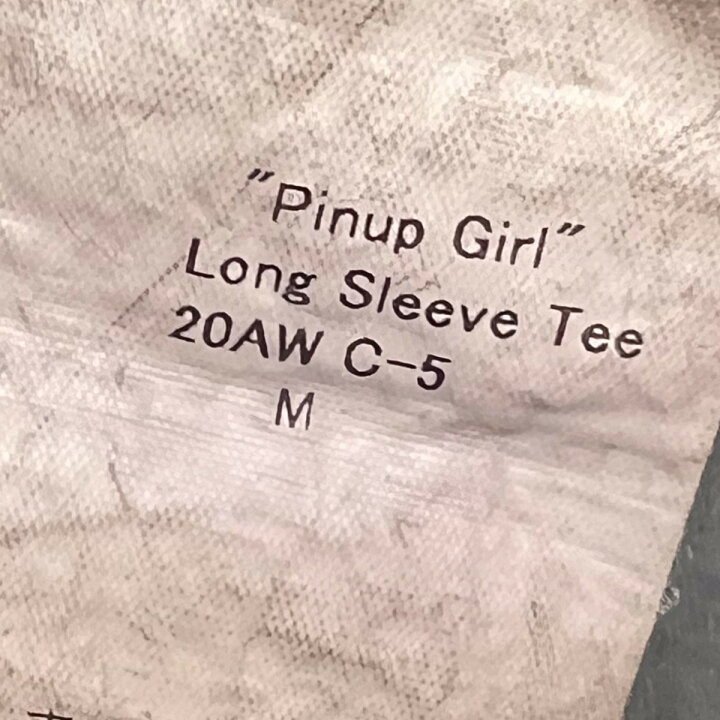 楽天市場】【中古】DAIRIKU Pinup Girl Long Sleeve Tee ピンナップ 