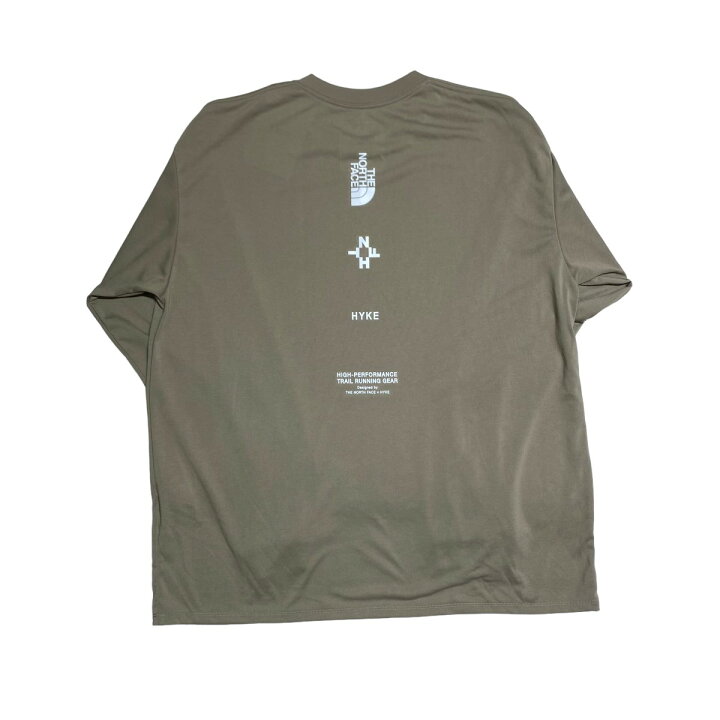 楽天市場】【中古】HYKE×THE NORTH FACE L／S ES Trail Crew ロングT  
