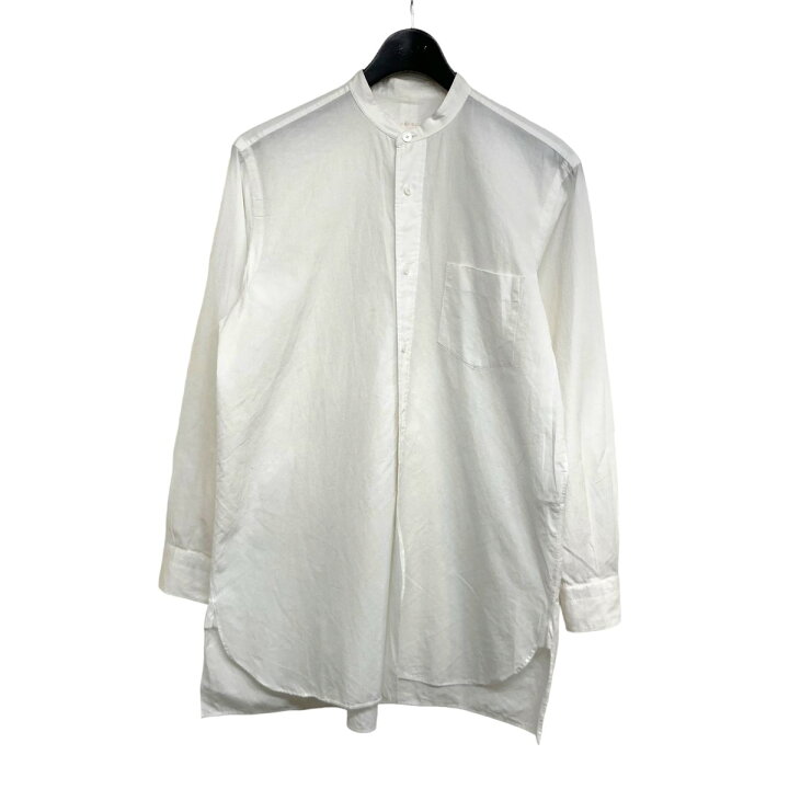 楽天市場】【中古】COMOLI23SS バンドカラーシャツ X01 02002 ホワイト 