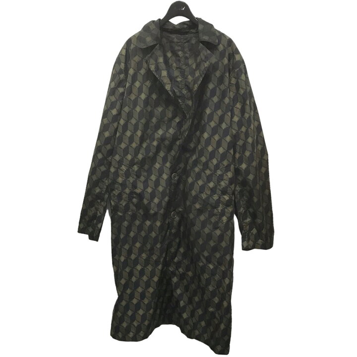 楽天市場】【中古】DRIES VAN NOTEN総柄ナイロンコート グリーン 