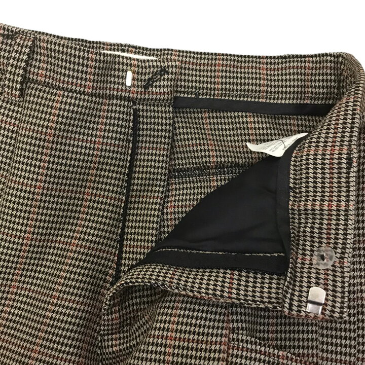 楽天市場】【中古】DELADAチェックパンツ ブラウン サイズ：48【価格 
