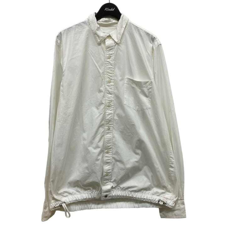 楽天市場】【中古】sacai ドローストリングシャツ ホワイト サイズ 
