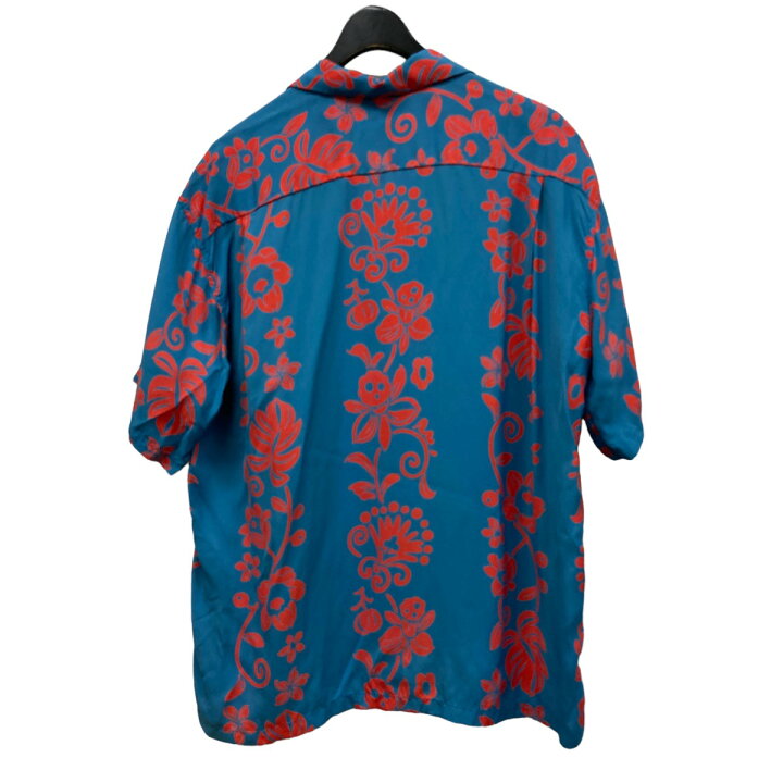 楽天市場】【中古】SUN SURF HAWAIIAN SKULL BORDER アロハシャツ 