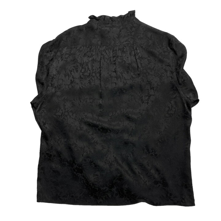 楽天市場】【中古】SAINT LAURENT PARISシルク フリルフローラルシャツ 