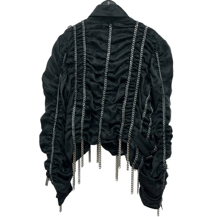 楽天市場】【中古】noir kei ninomiya変形チェーンジップジャケット 