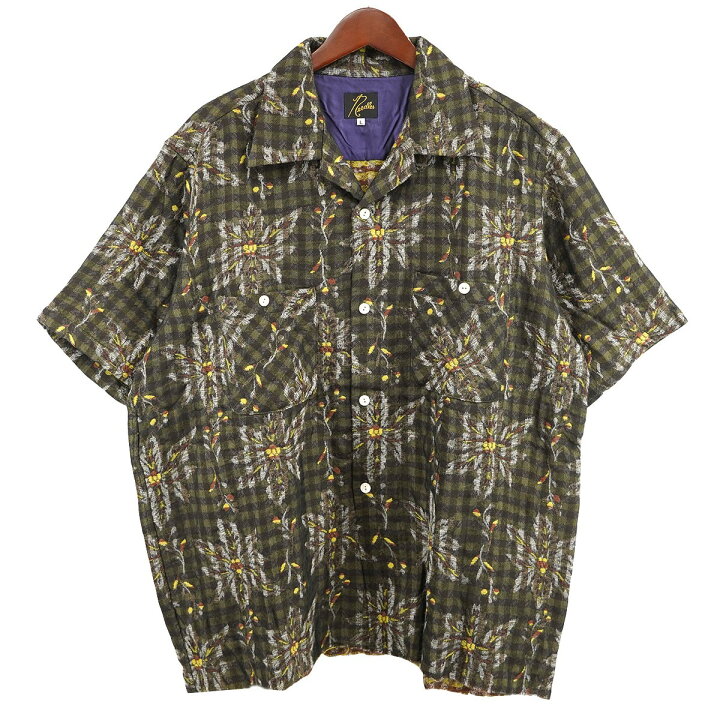 楽天市場】【中古】NeedlesS／S Classic shirt Flower plaid フラワー 