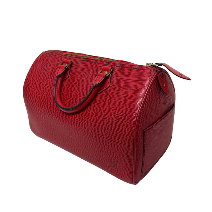 楽天市場】【中古】LOUIS VUITTON スピーディ25 バッグ レッド  
