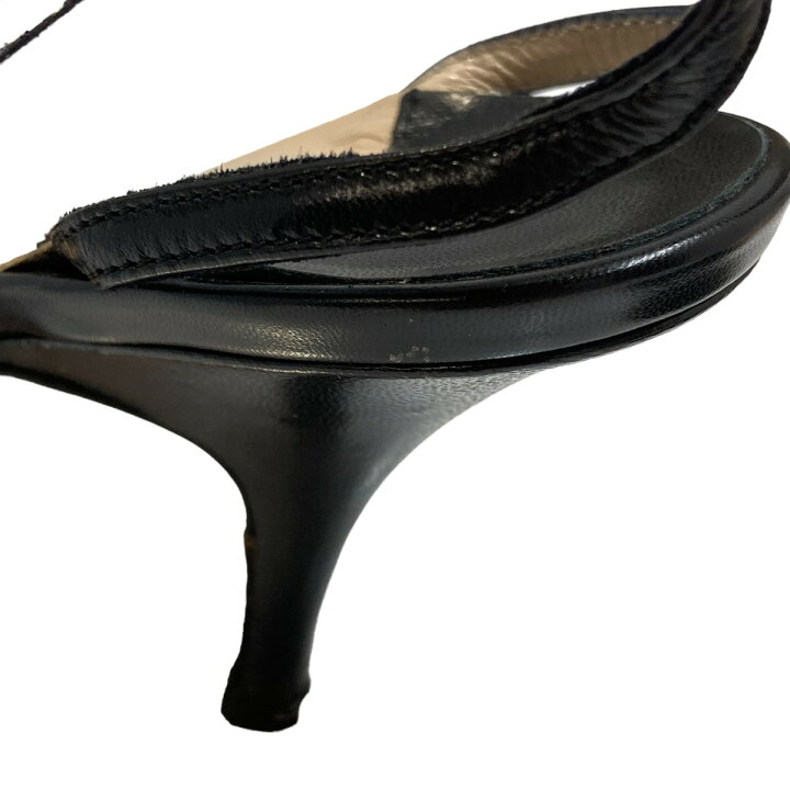 楽天市場】【中古】MANOLO BLAHNIKヒールパンプス ブラック サイズ：35  