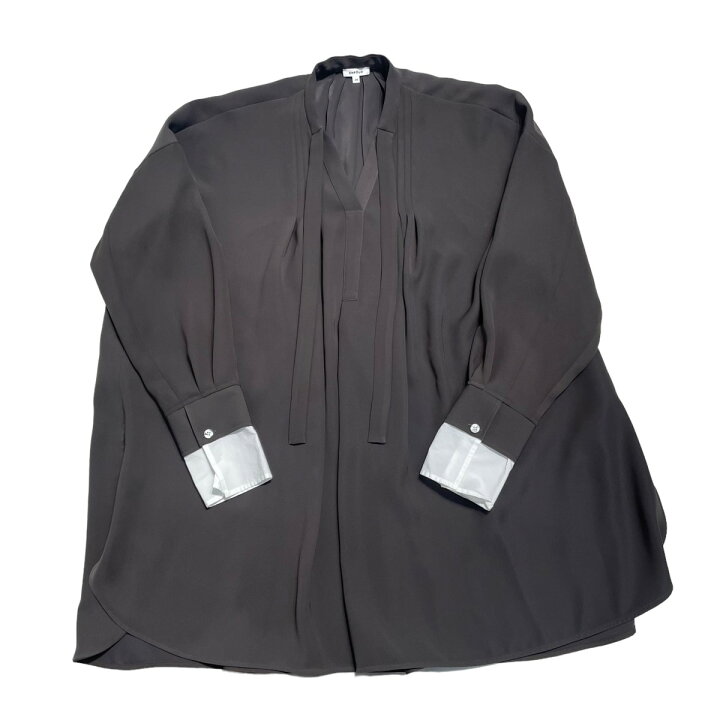 楽天市場】【中古】ENFOLDLAYERED-CUFF BLOUSE 300FA230-1780 ブラウン  