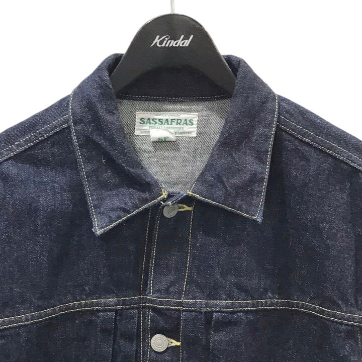 楽天市場】【中古】SASSAFRASデニムジャケット GARDENER R JACKET 14oz  