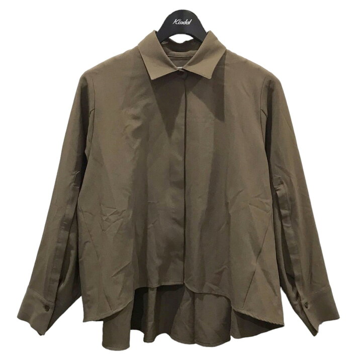 楽天市場】【中古】CREWRE ボタンスリーブギャザーシャツ cr23aw06019 