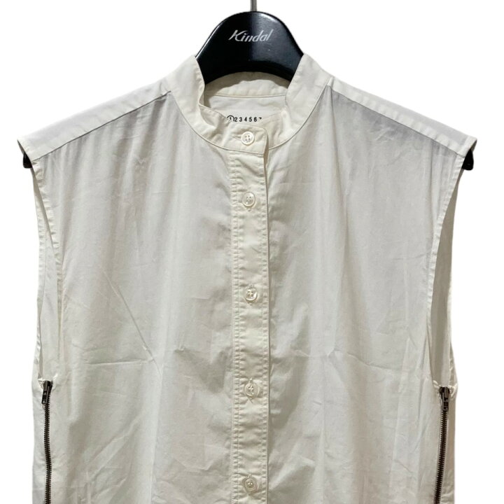 楽天市場】【中古】Maison Margiela サイドジップノースリーブシャツ 