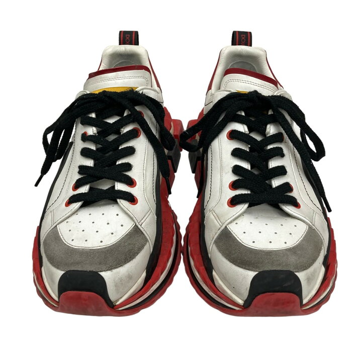 楽天市場】【中古】DOLCE ＆ GABBANAスニーカー CS1649 レッド 
