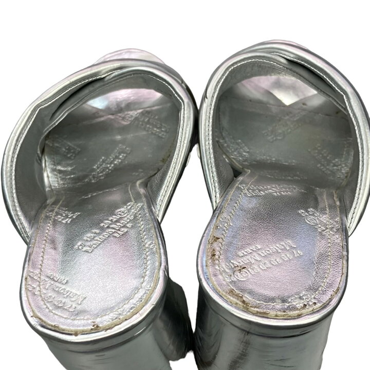 楽天市場】【中古】Maison Margiela Patent Leather Slides フレア 