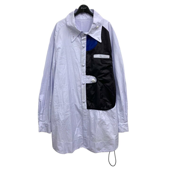 楽天市場】【中古】MAI GI DAH シャツコート ブルー×ブラック サイズ 