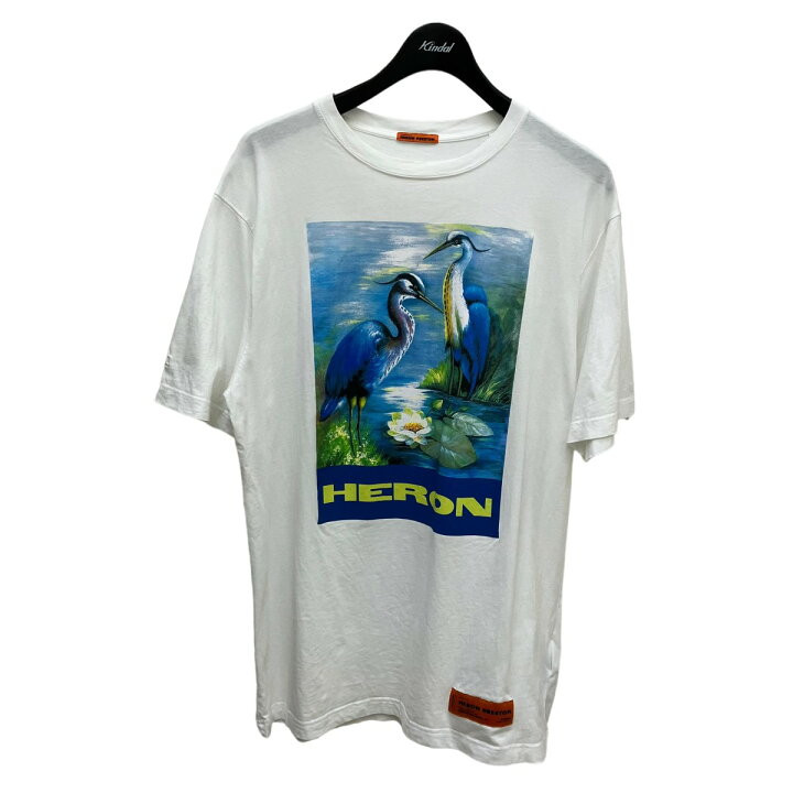 楽天市場】【中古】HERON PRESTON 鳥柄 半袖Tシャツ HMAA001F19760001 