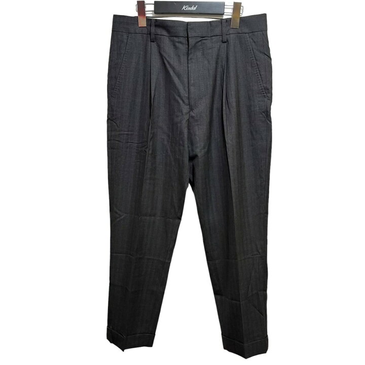 楽天市場】【中古】WACKO MARIA×DORMEUILストライプスラックスパンツ 