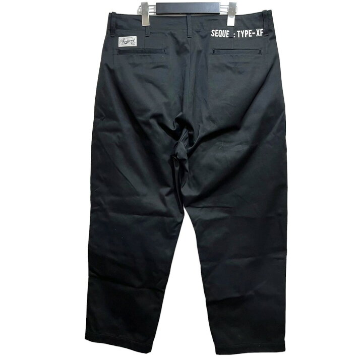 楽天市場】【中古】SEQUELワイドチノパン ブラック サイズ：XL【価格 